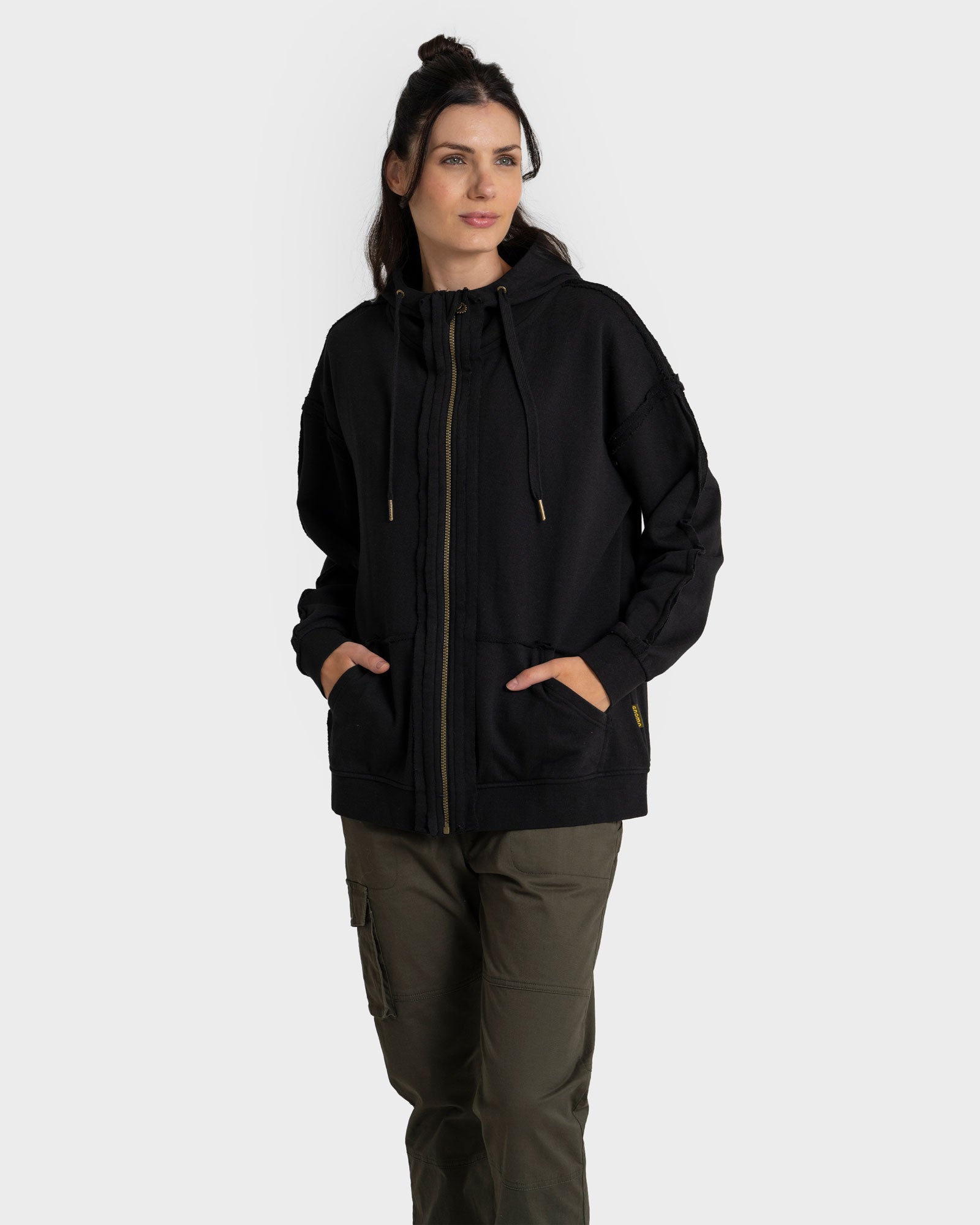 Polerón Hoodie Eco Izar Mujer