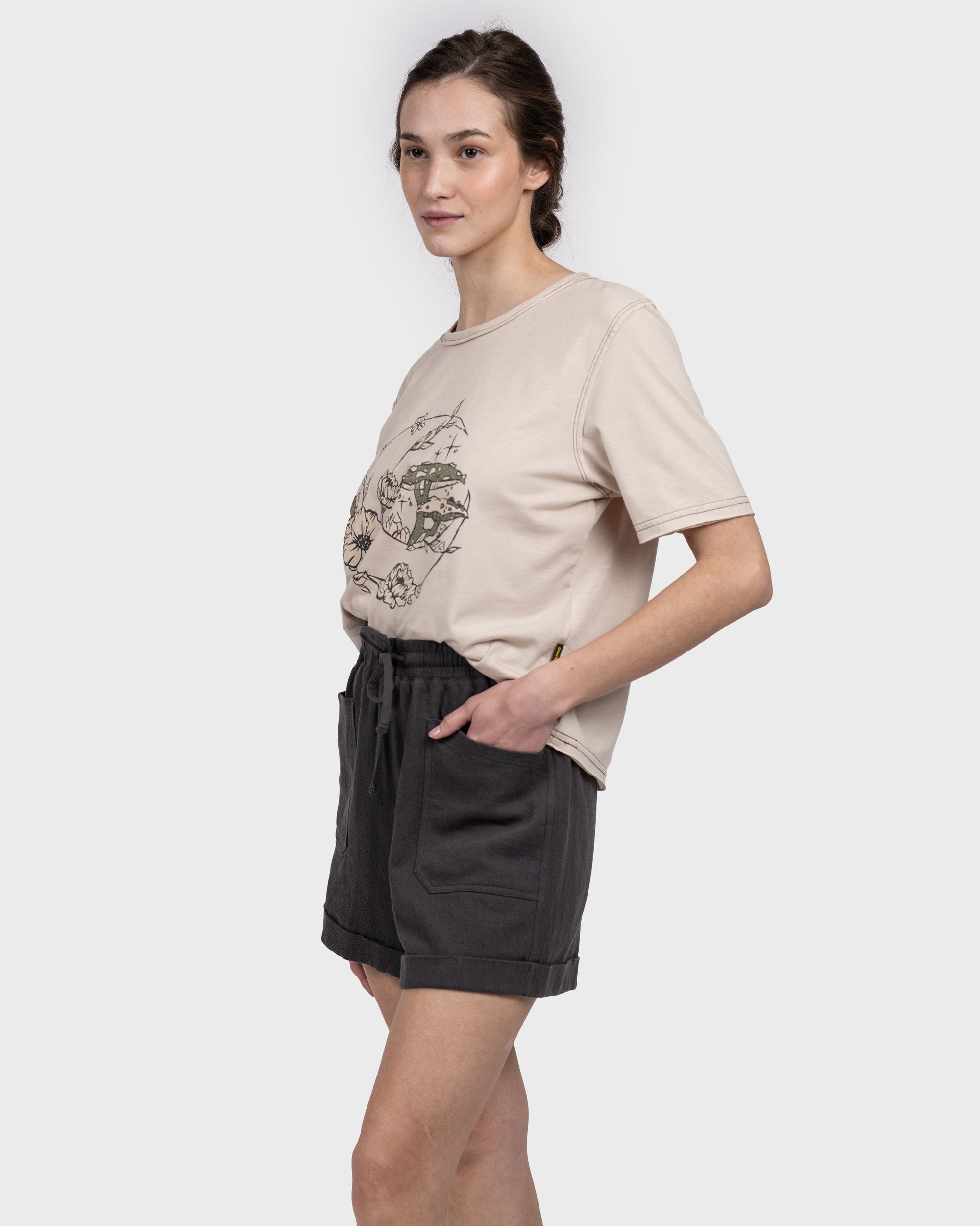 Short Lino Gurip Mujer