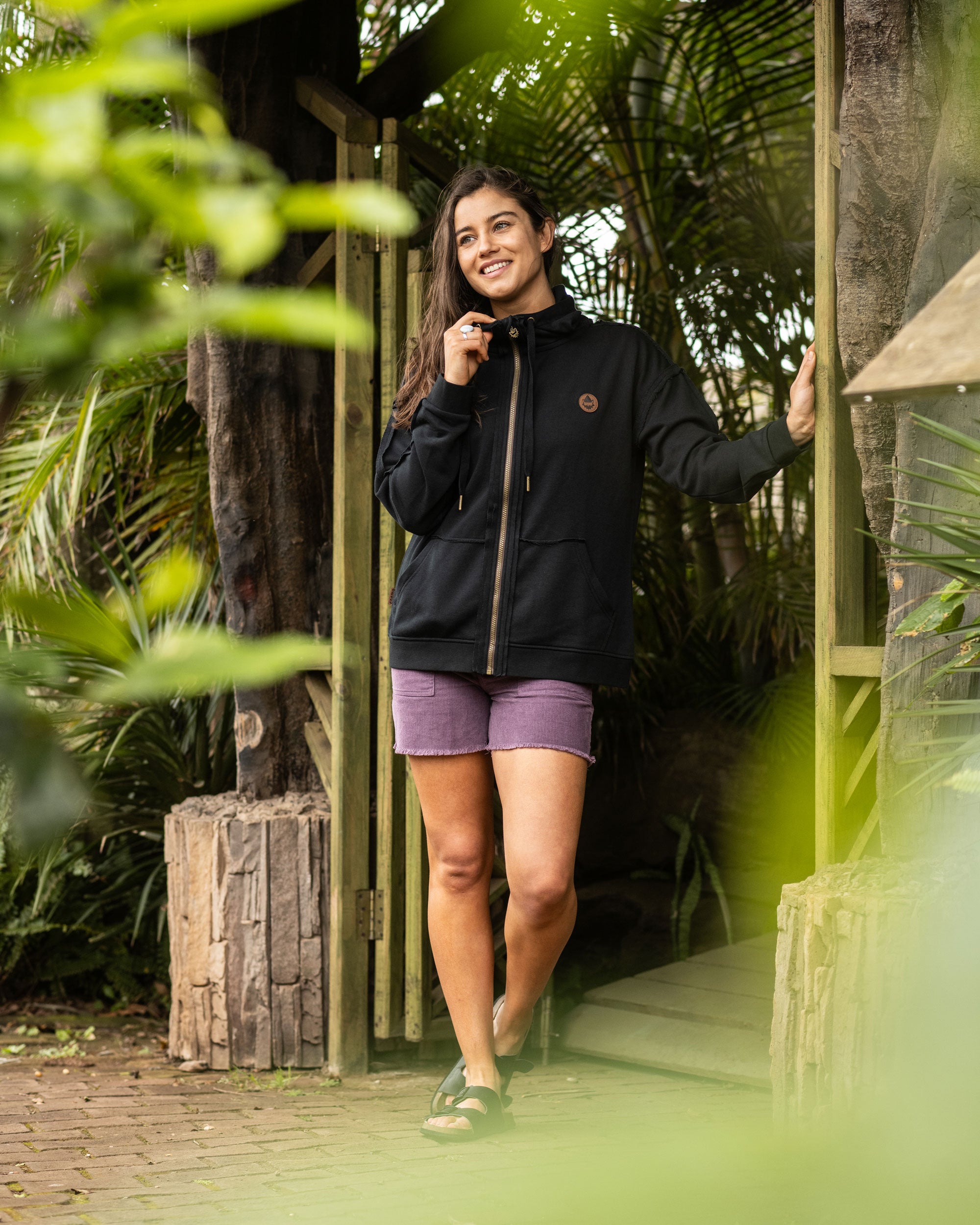 Polerón Hoodie Eco Izar Mujer