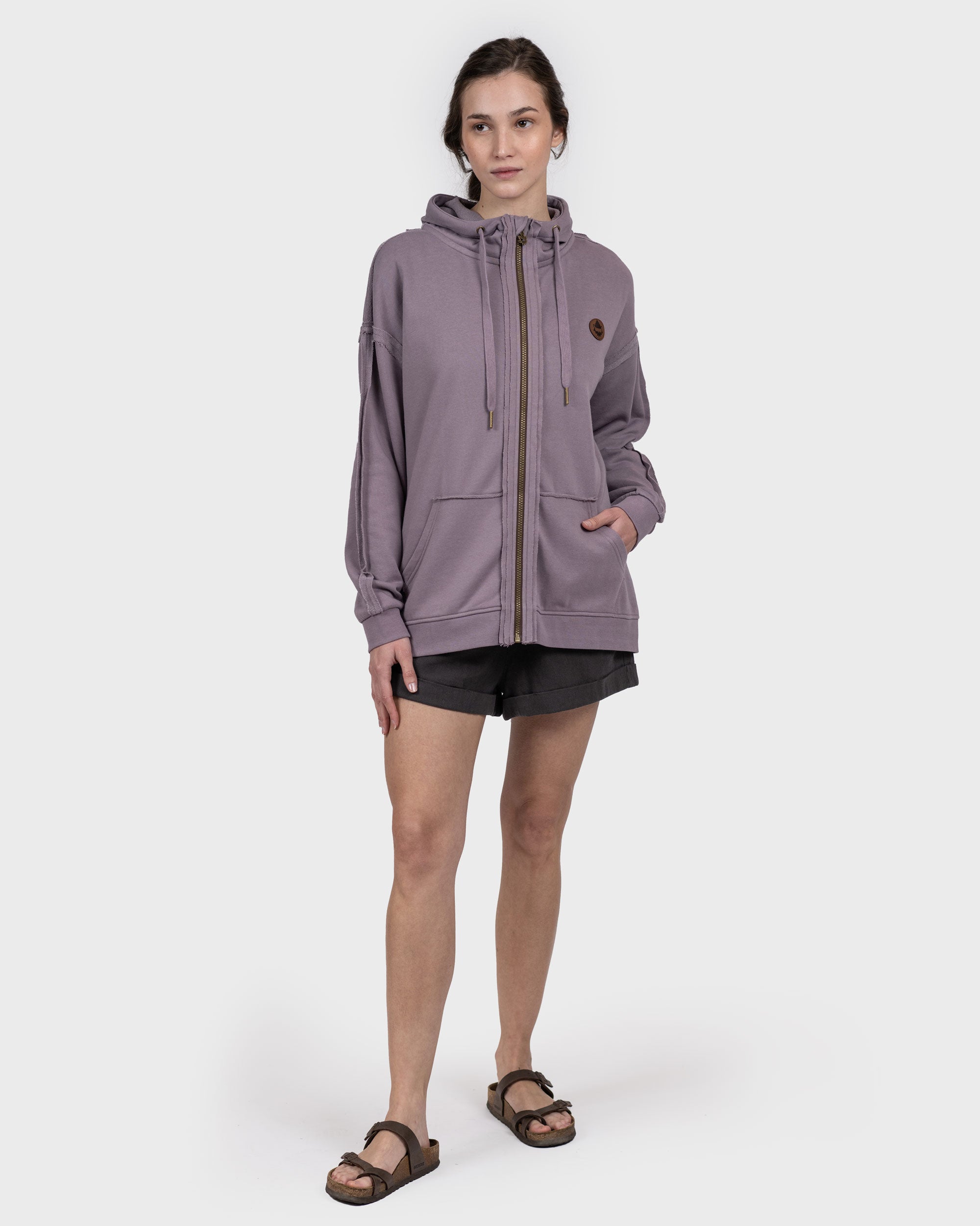 Polerón Hoodie Eco Izar Mujer