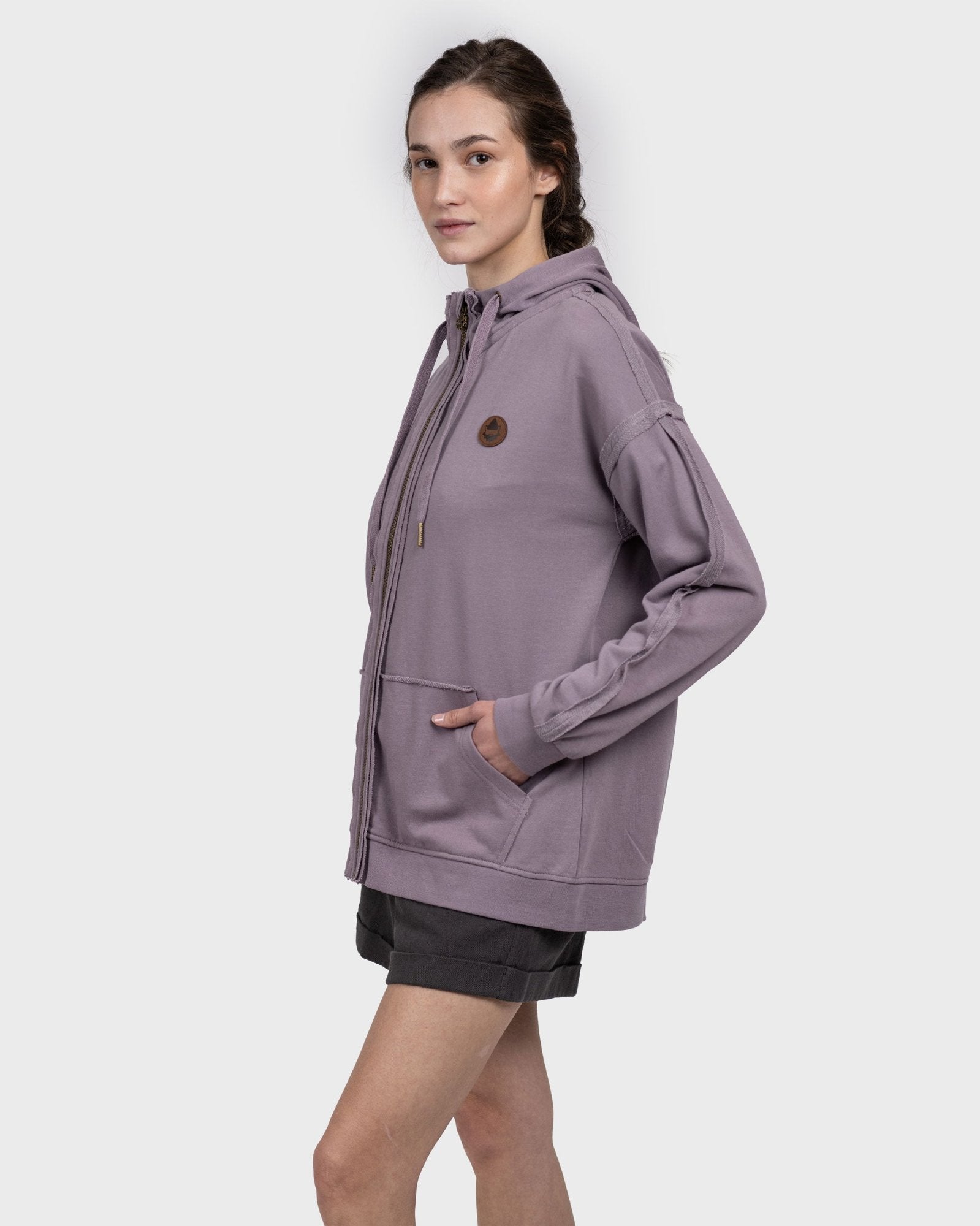 Polerón Hoodie Eco Izar Mujer