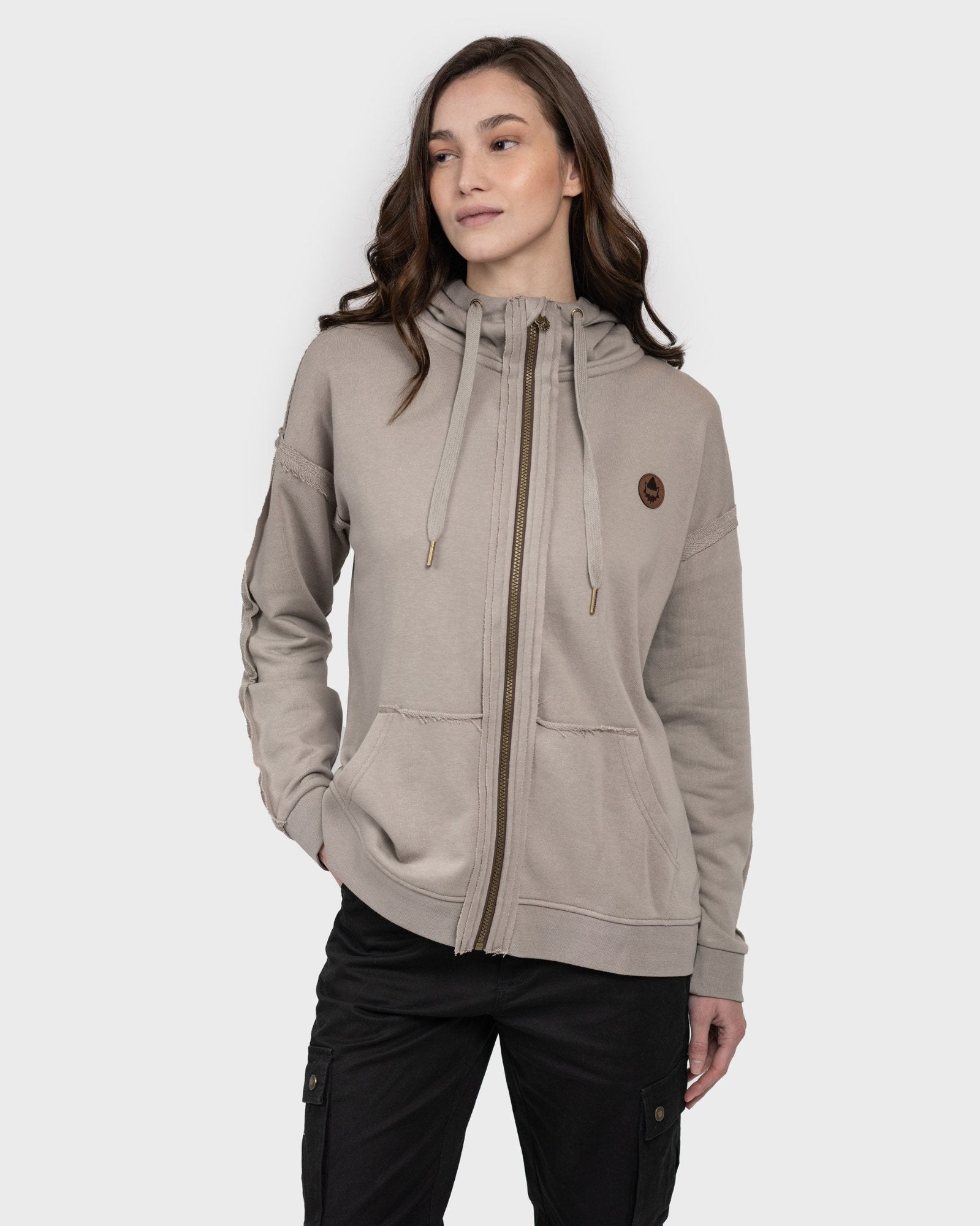 Polerón Hoodie Eco Izar Mujer