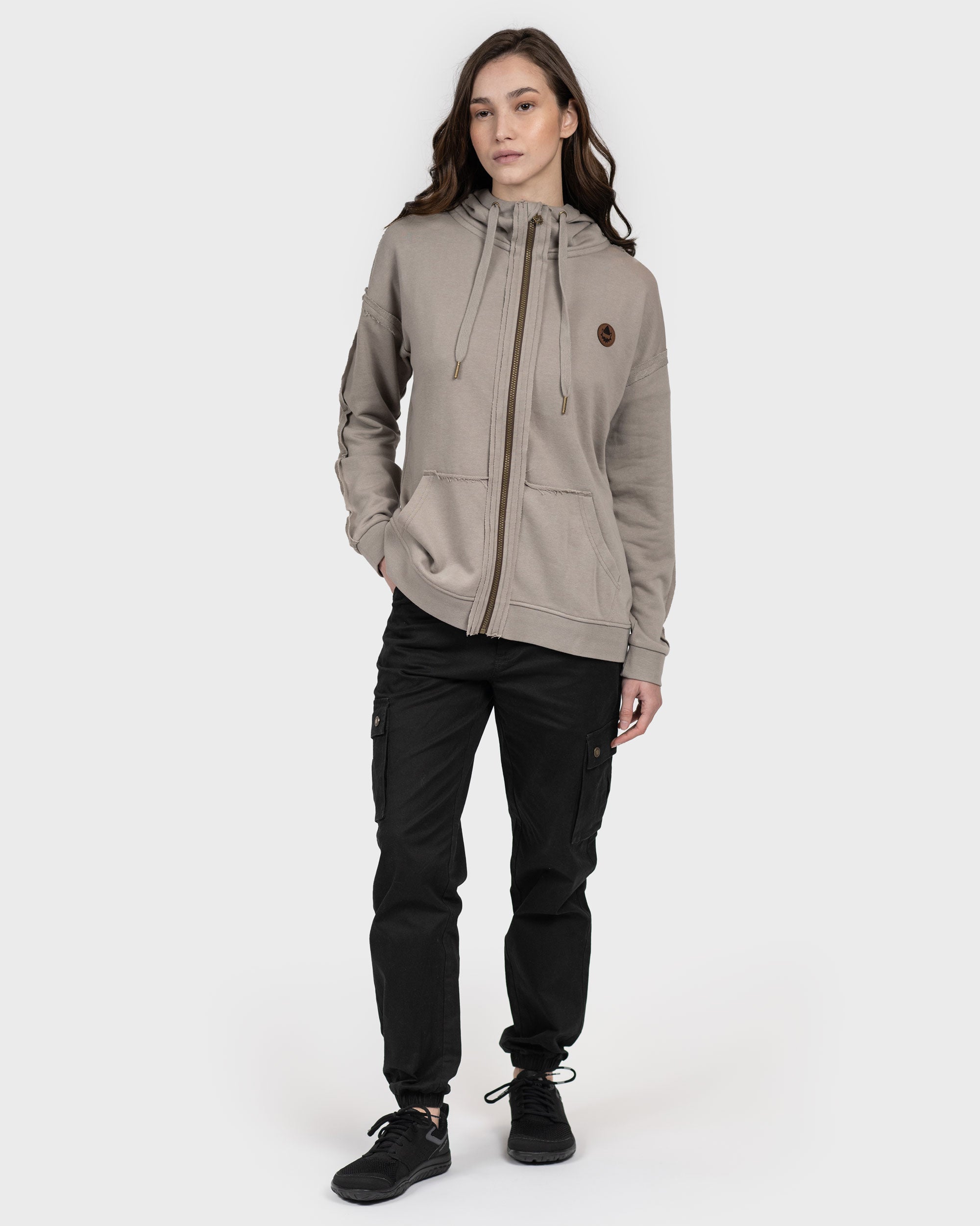 Polerón Hoodie Eco Izar Mujer