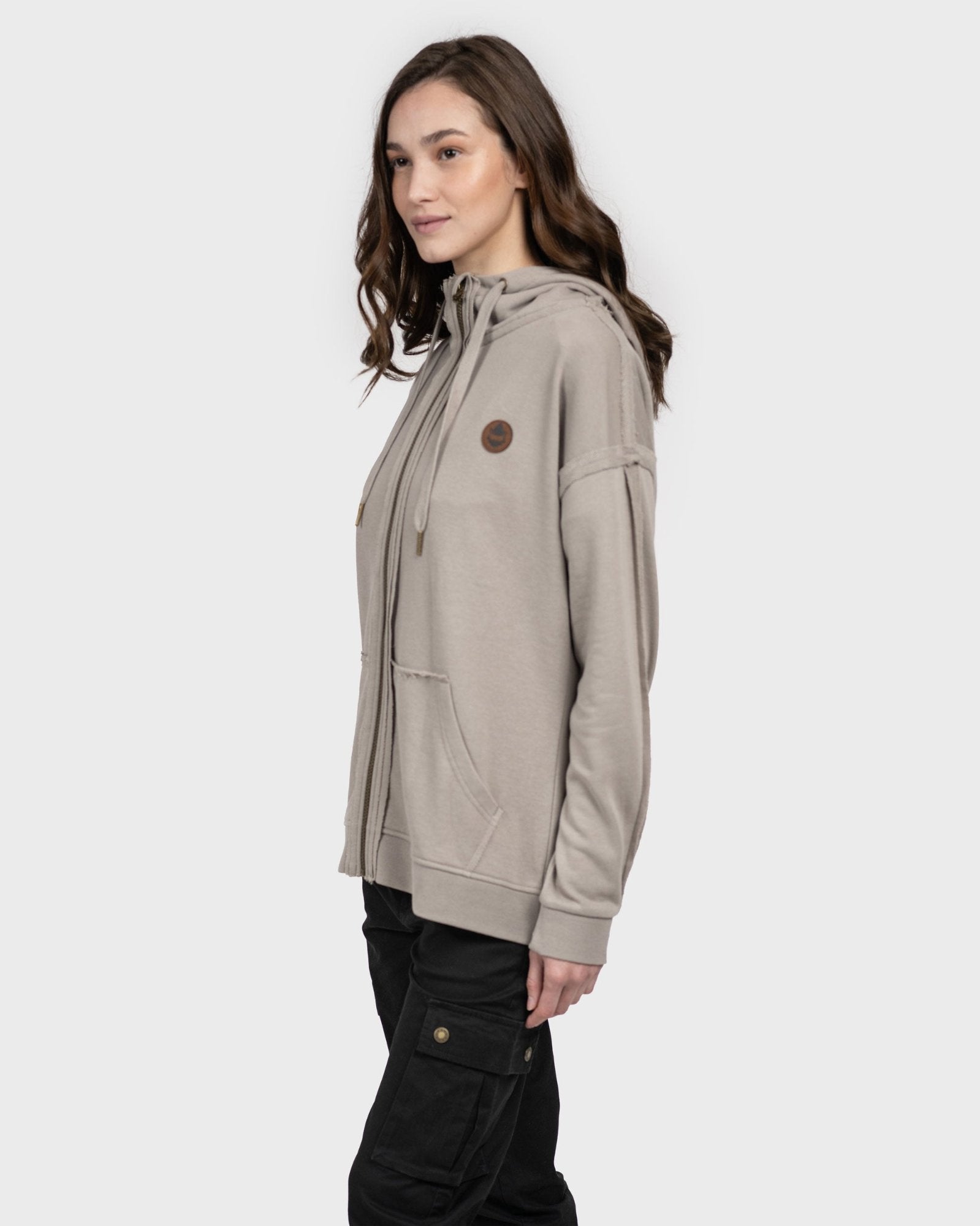 Polerón Hoodie Eco Izar Mujer