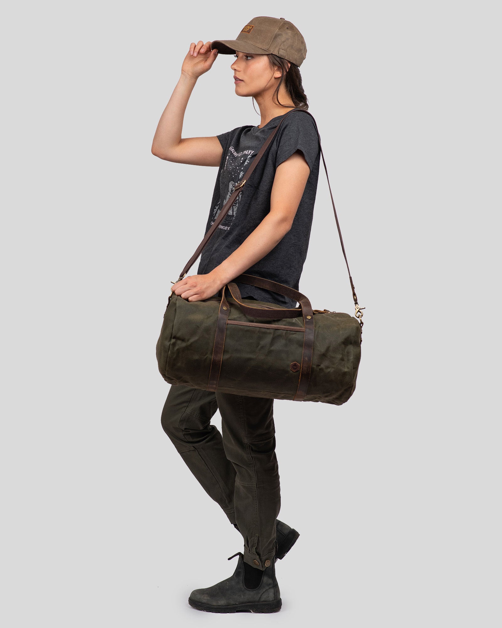 Bolso Waxed Canvas Nodarin Duffle 40L