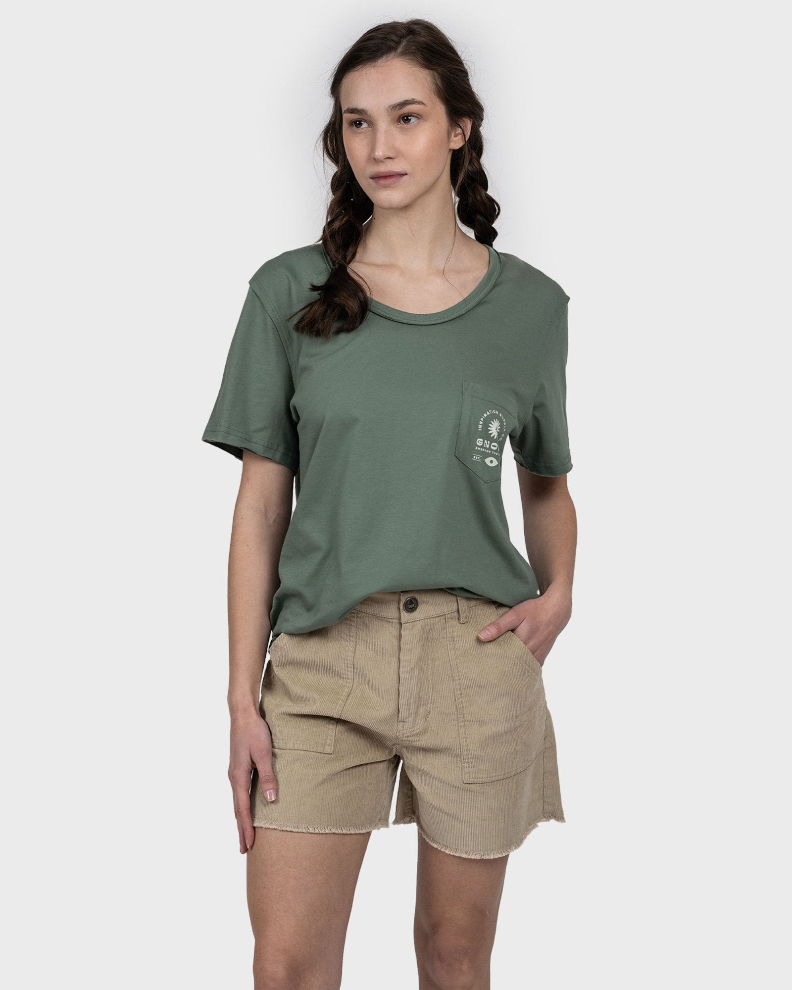 Polera Algodón Orgánico P-15 Mujer