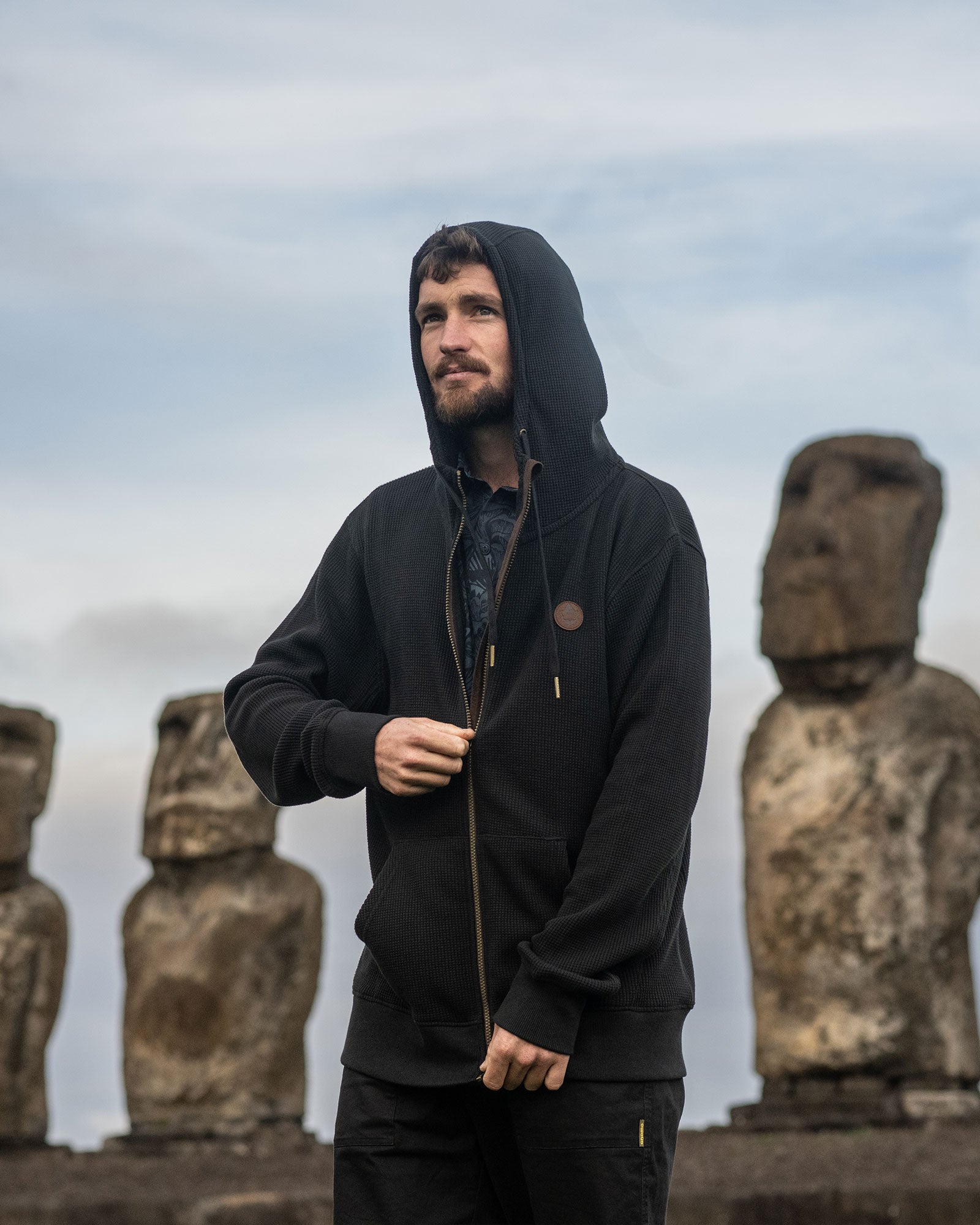 Poleron Hoodie Eco Paolok Hombre