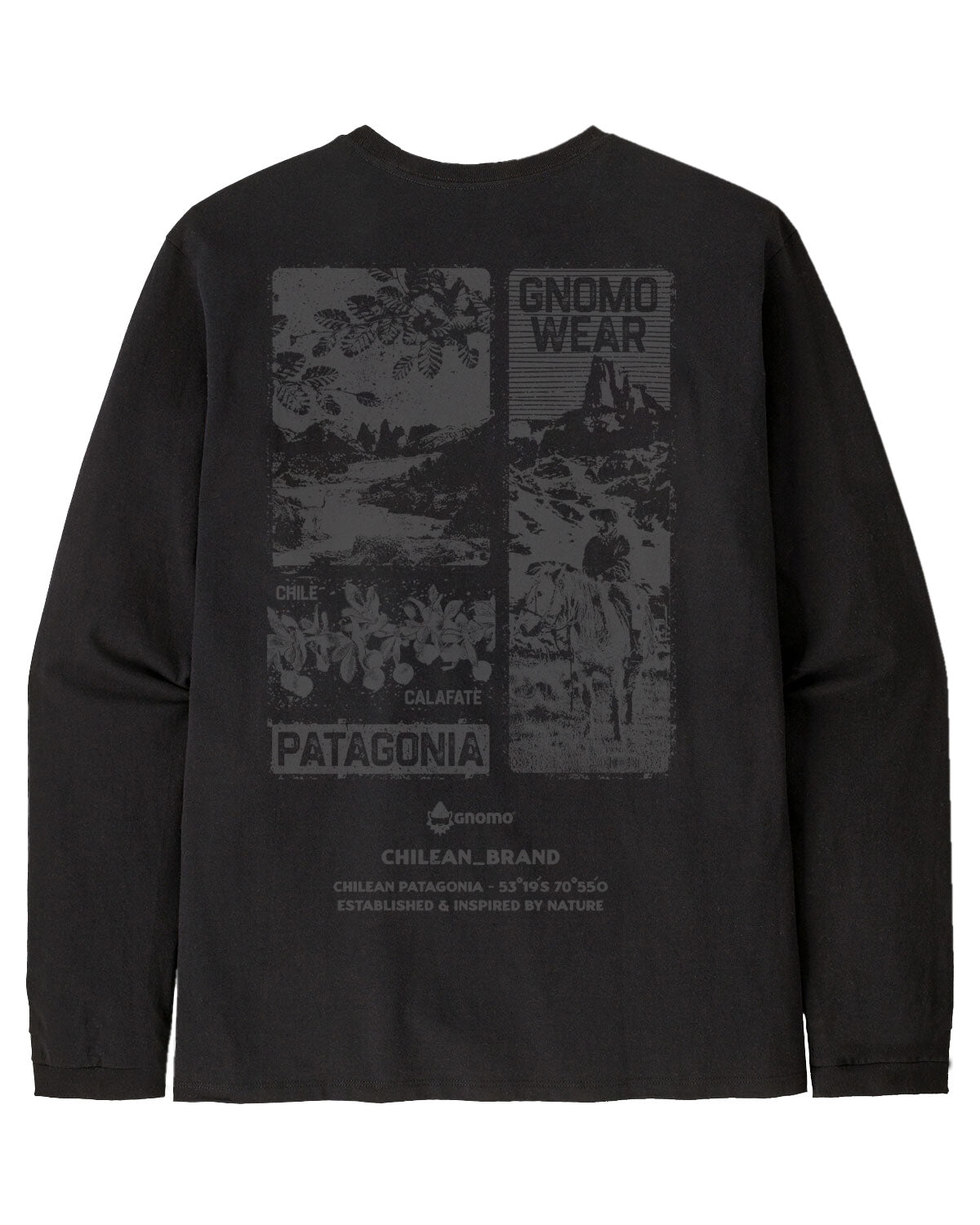 Polera Eco Manga Larga M-9 Hombre