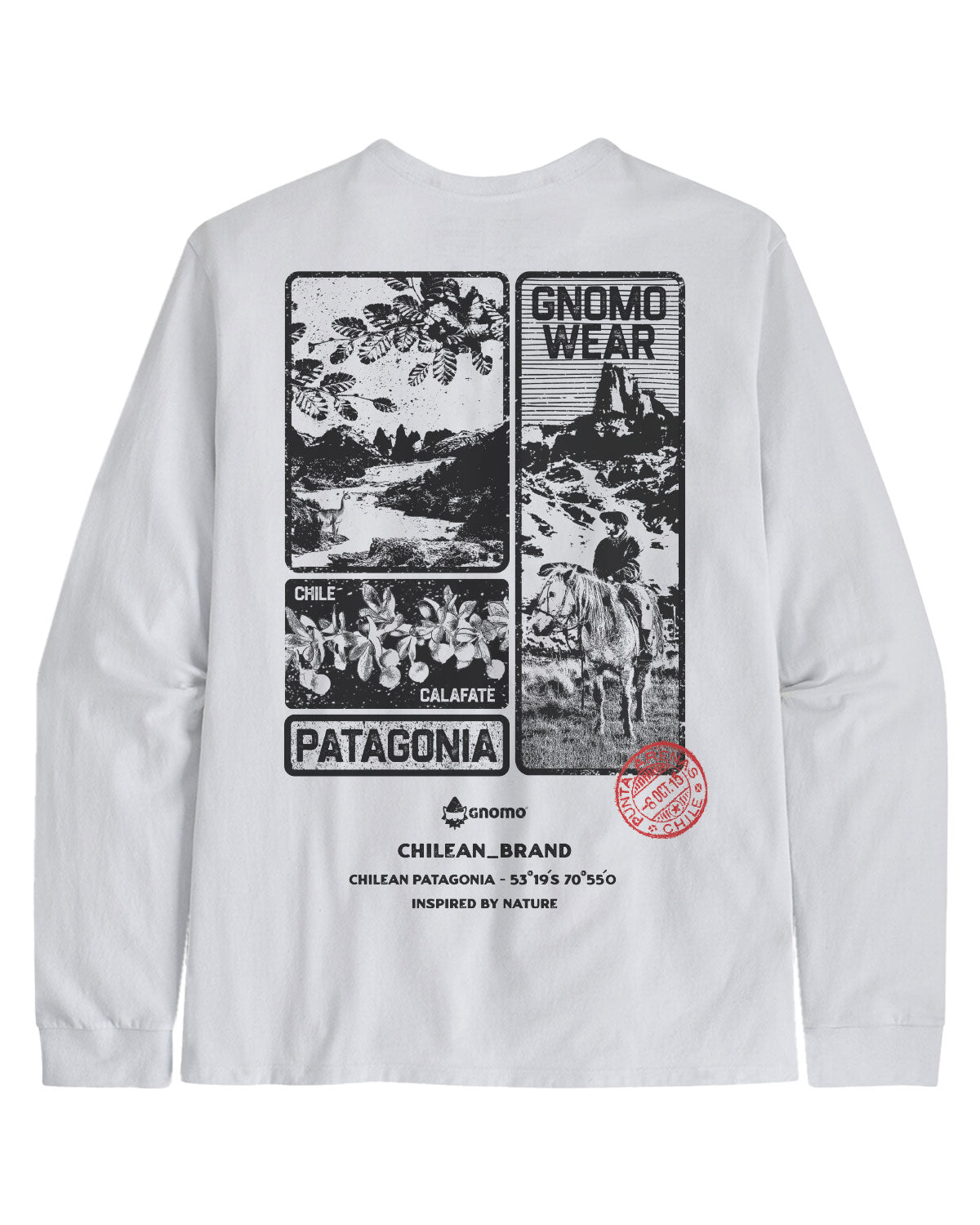 Polera Eco Manga Larga M-9 Hombre