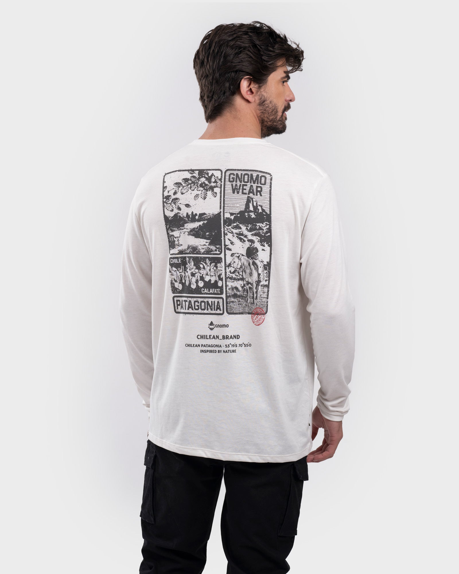 Polera Eco Manga Larga M-9 Hombre