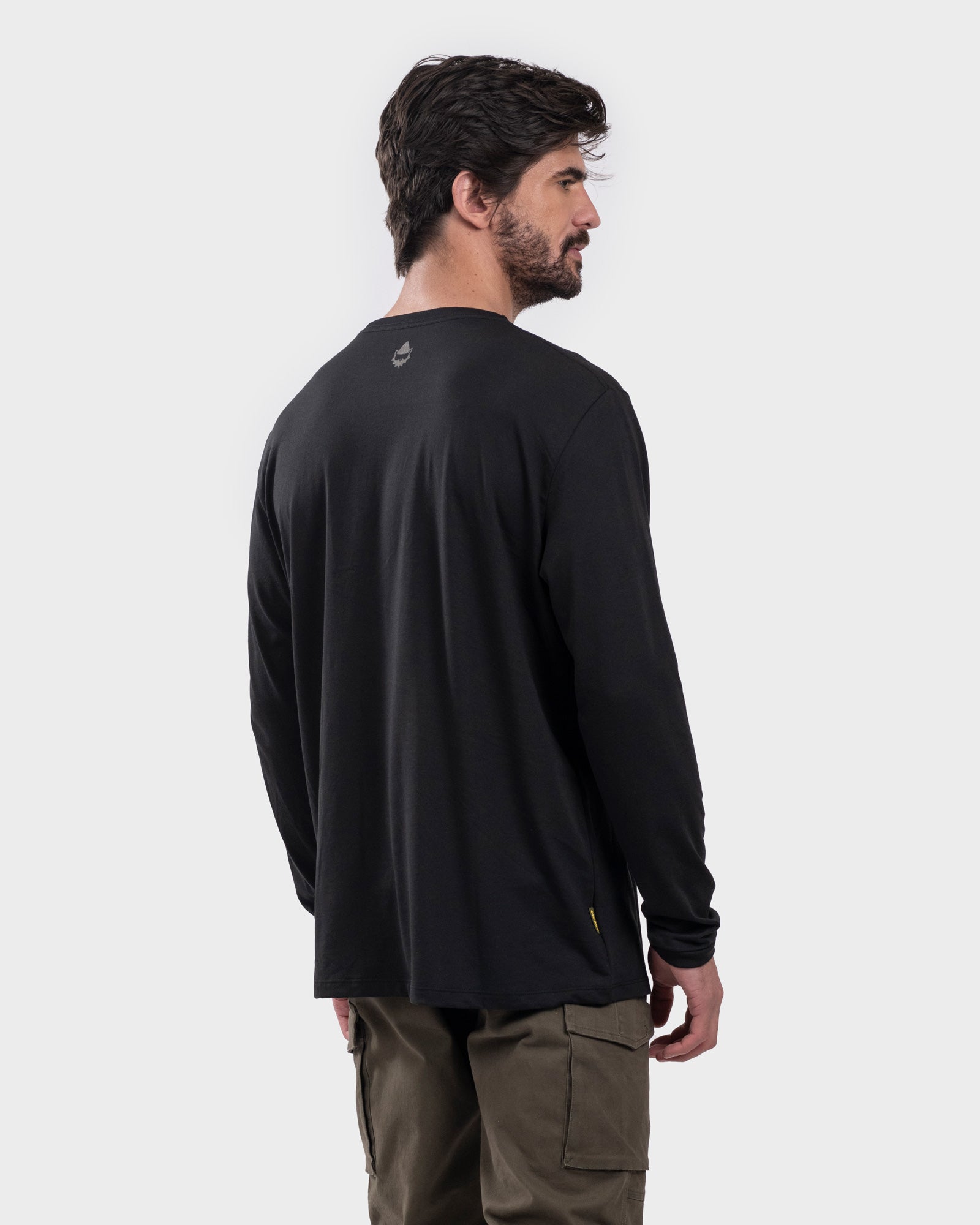 Polera Eco Manga Larga P-10 Hombre