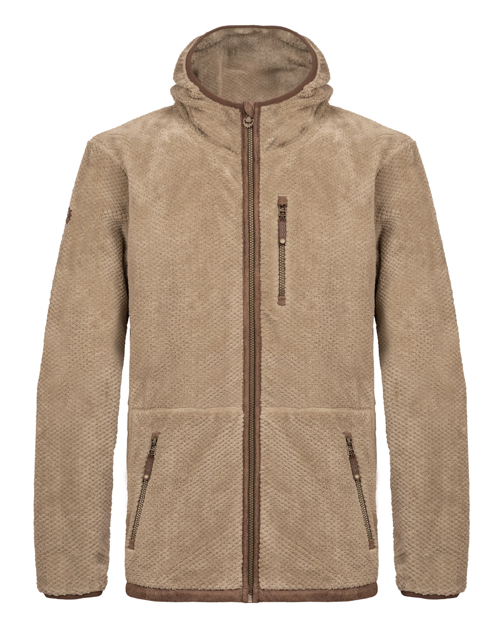 Short Fleece Eco Rasbar Hoodie Hombre