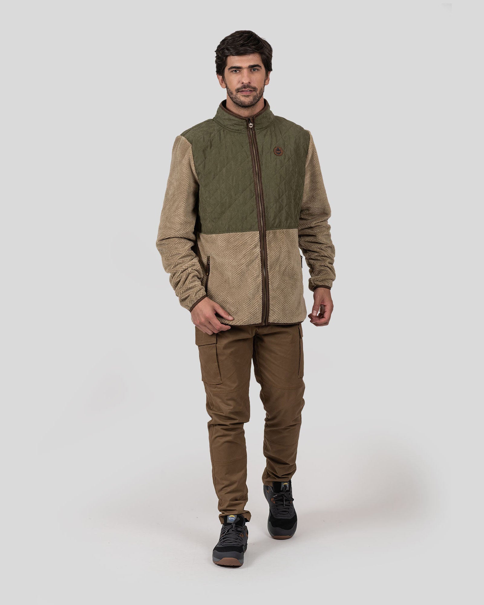 Short Fleece Eco Solberg Hombre